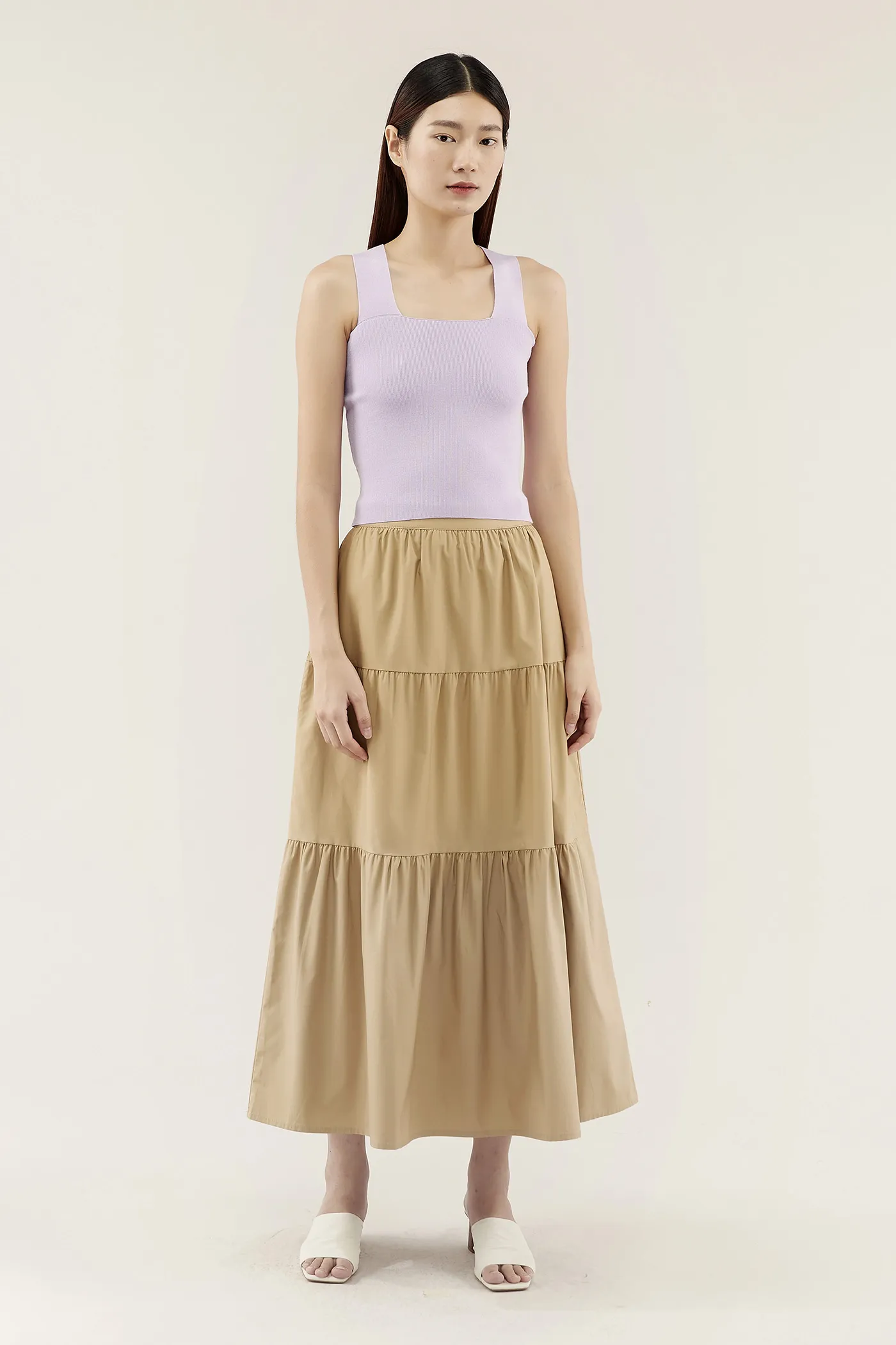 Karleah Tiered Skirt 