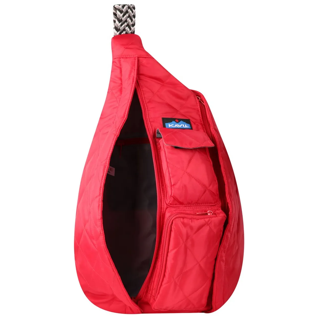 Kavu Rope Puff Bag - Scarlet