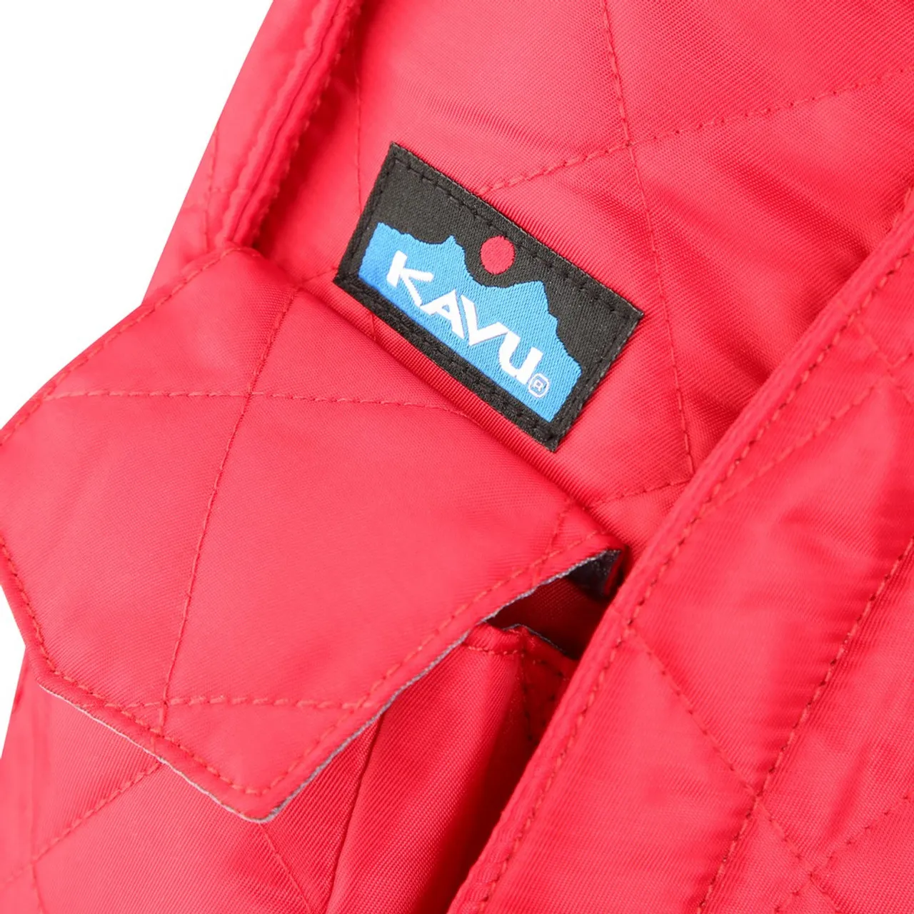 Kavu Rope Puff Bag - Scarlet