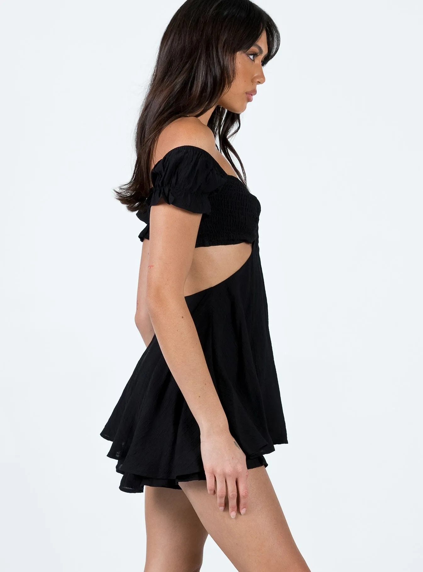 Kezian Romper Black