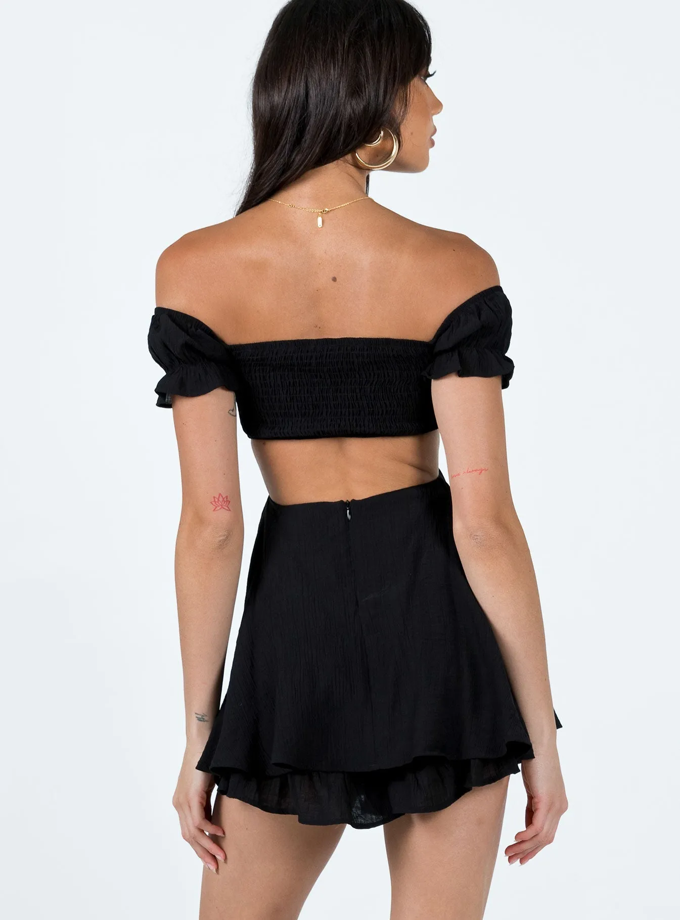 Kezian Romper Black