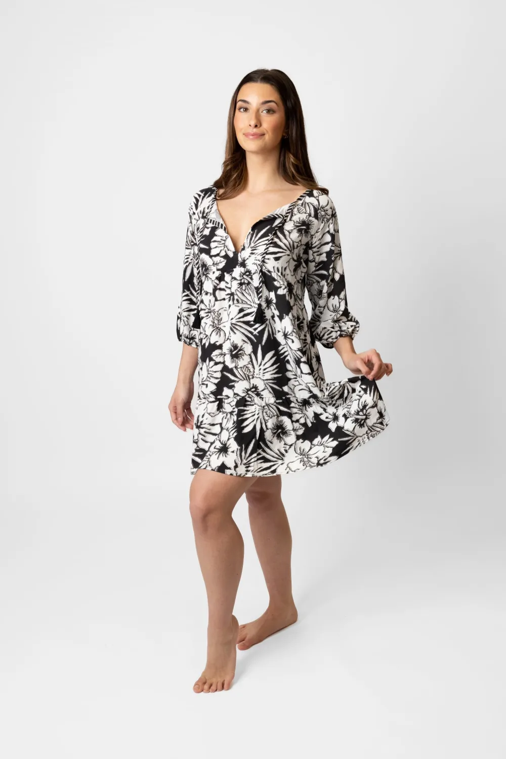 Koy Resort Copa Cabana V-neck Tunic