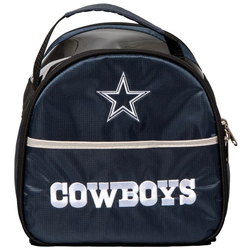 KR NFL 1 Ball Add On Bag Dallas Cowboys Bowling Bag