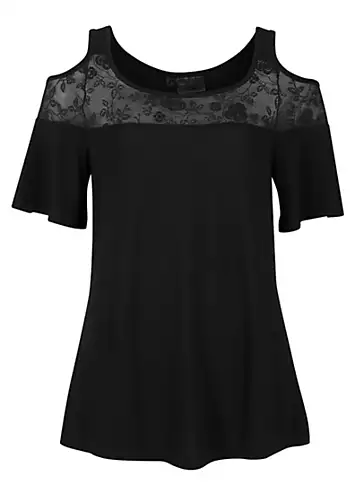 Lace Detail Tunic by bonprix | Look Again