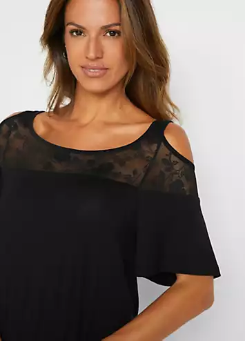 Lace Detail Tunic by bonprix | Look Again