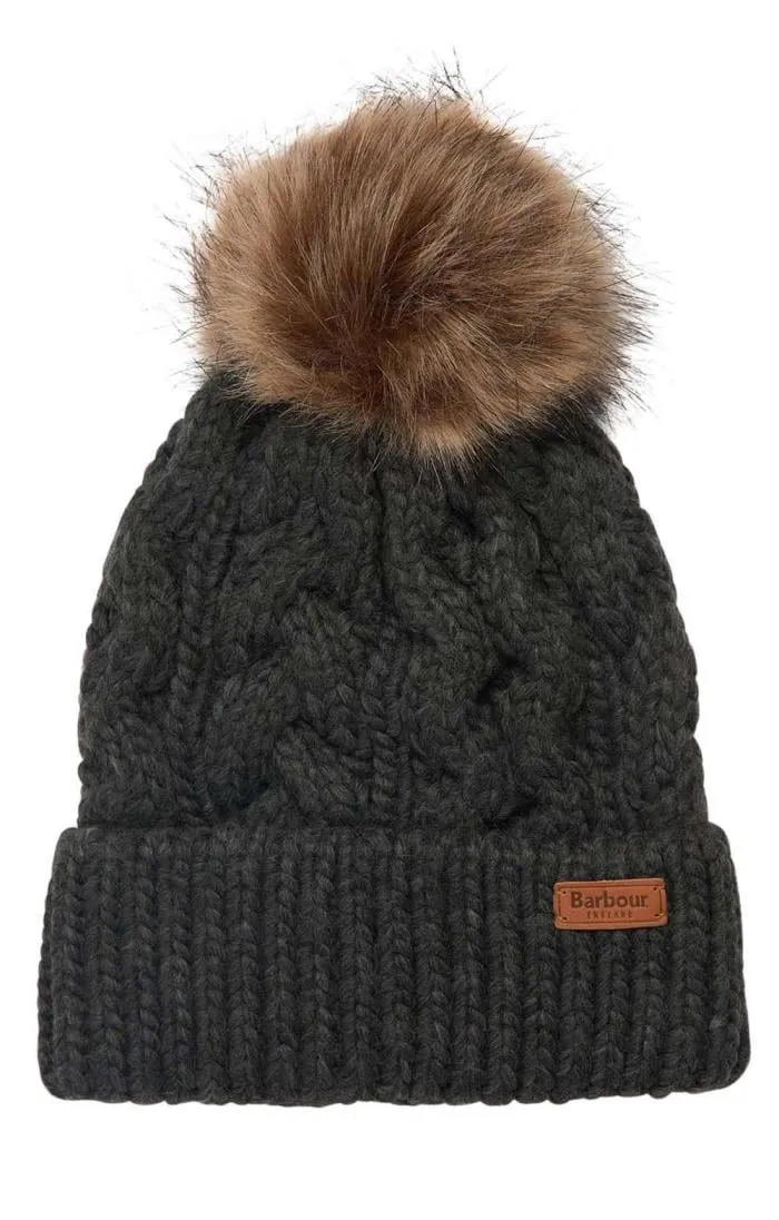 Ladies Barbour Penshaw Cable Beanie