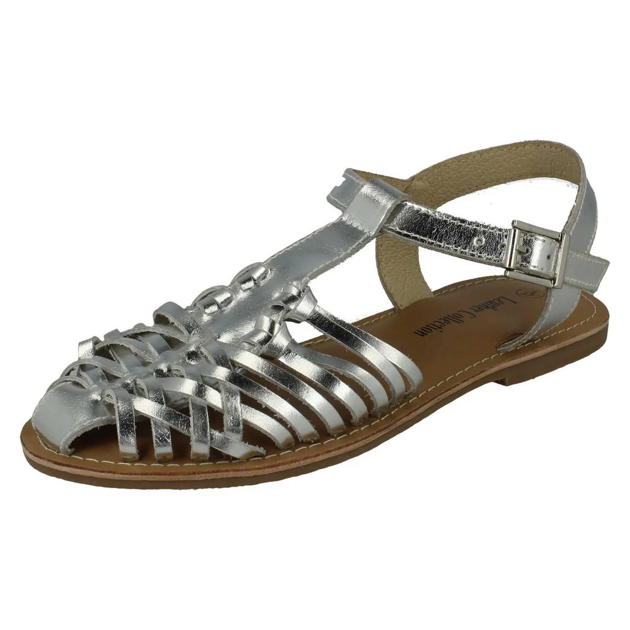 Ladies Leather Collection Summer Beach Holiday Sandals F0R0455