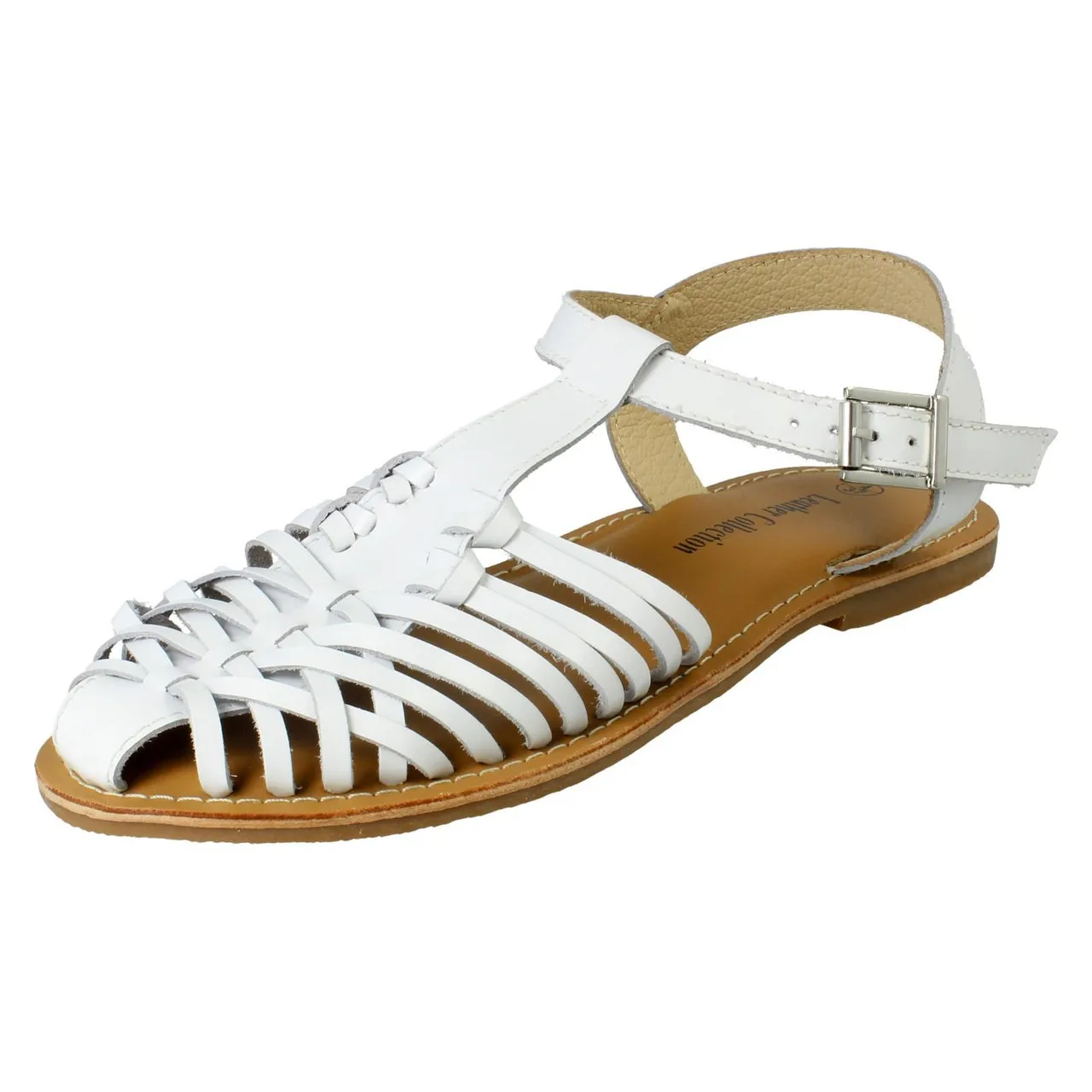 Ladies Leather Collection Summer Beach Holiday Sandals F0R0455