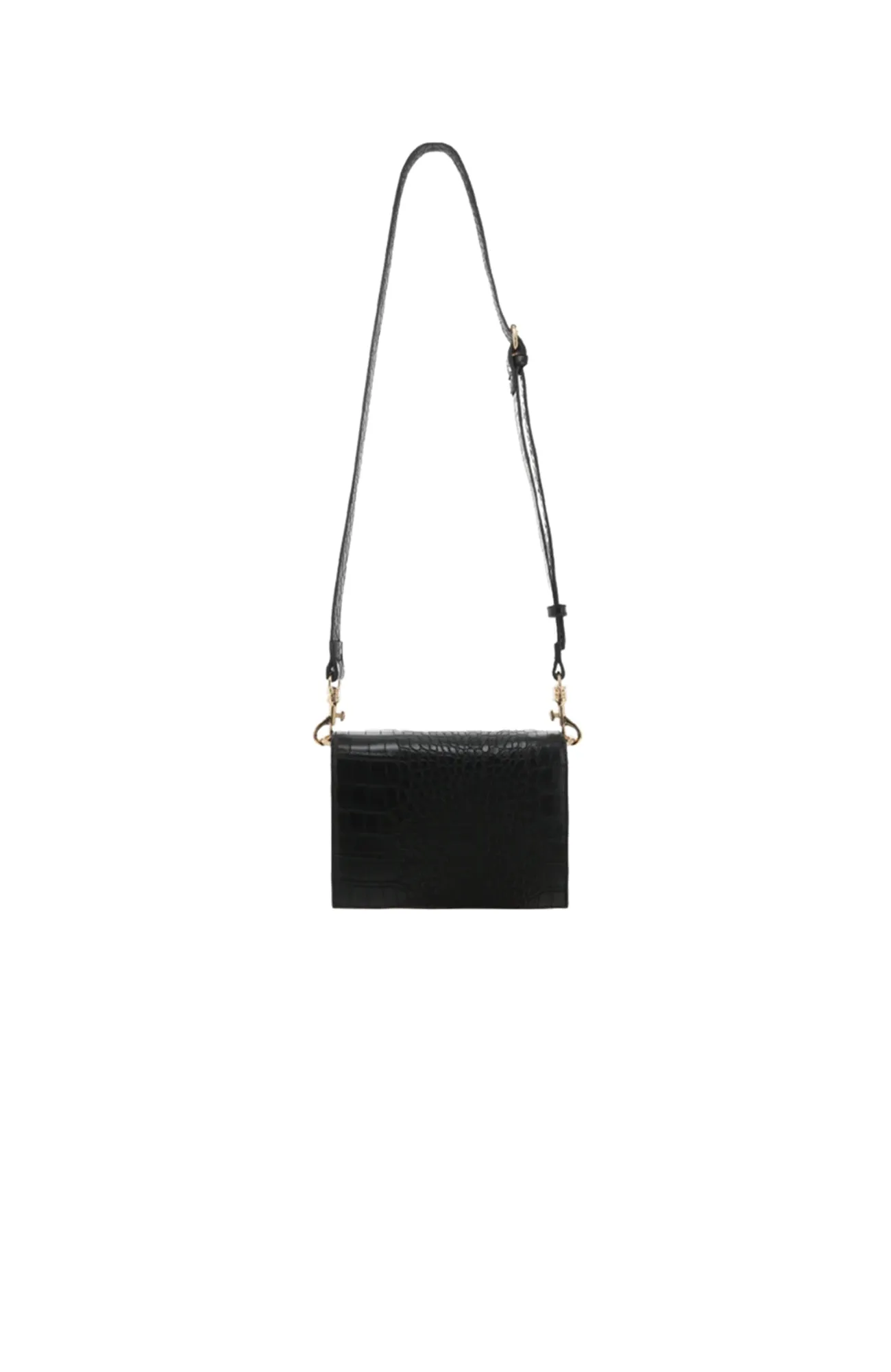 Laina Cross Body Bag Black Croc