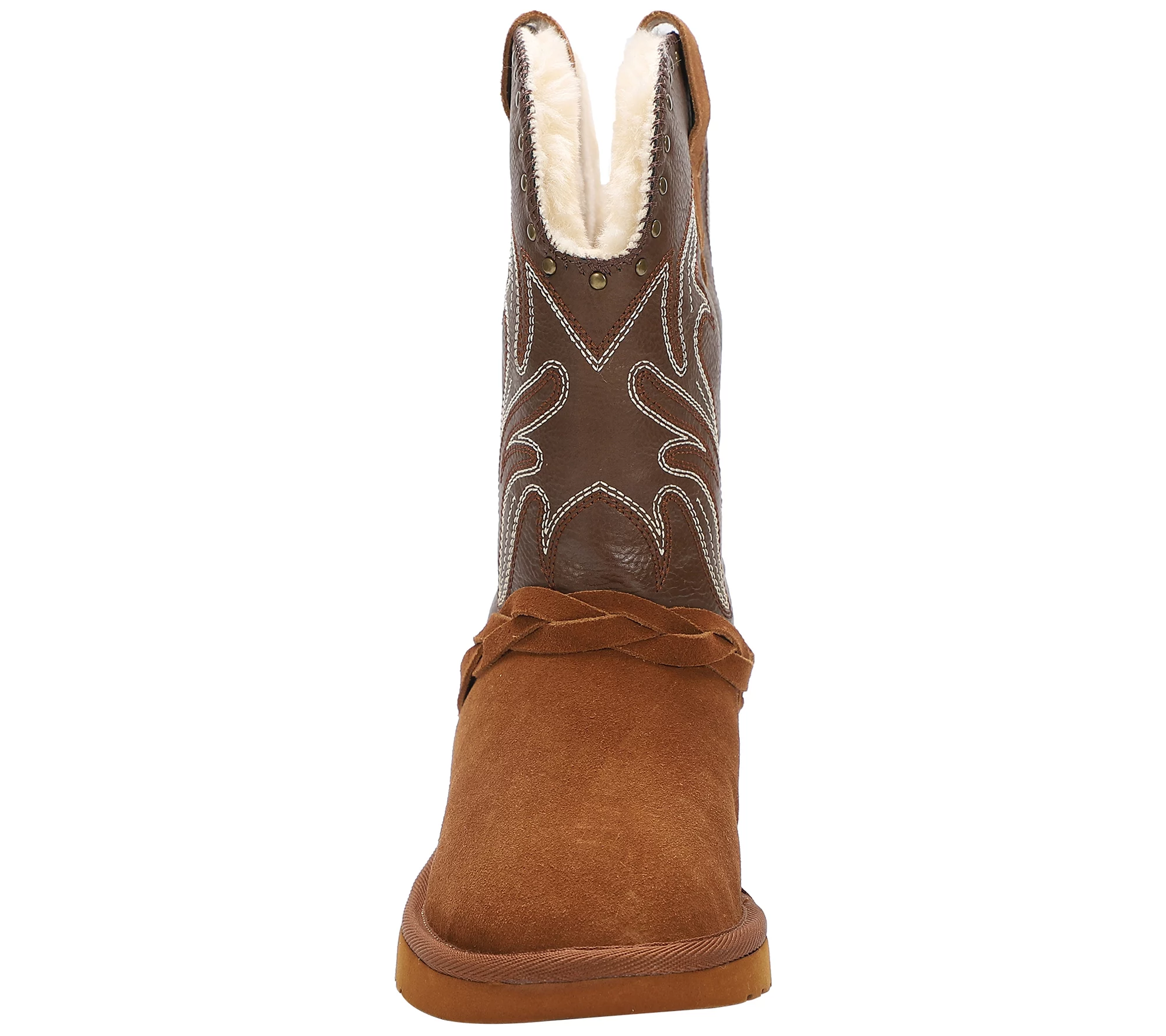 Lamo Pull On Suede Western Boot - Wrangler