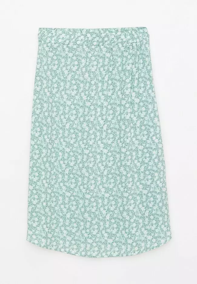 LC WAIKIKI Floral Viscose Maternity Skirt