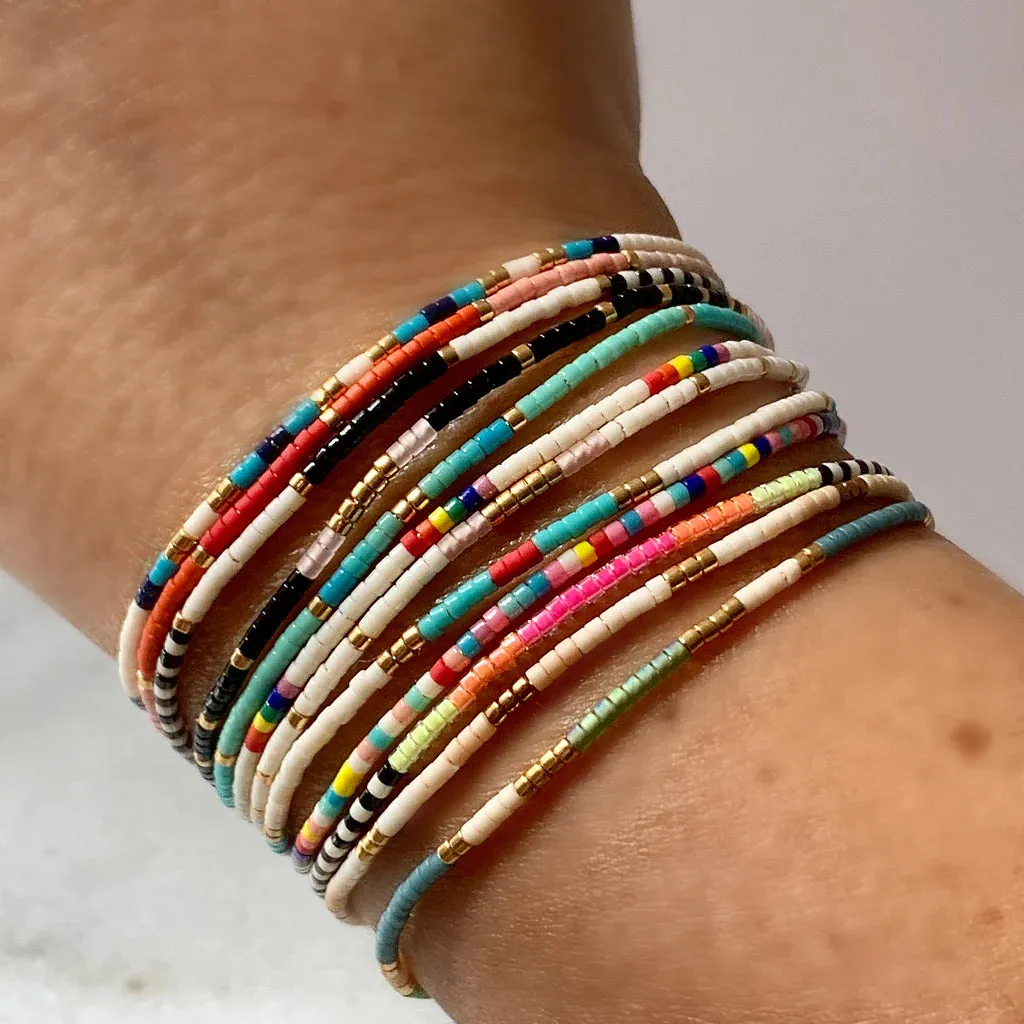 Libby And Smee Beaded String Bracelet Sprinkles