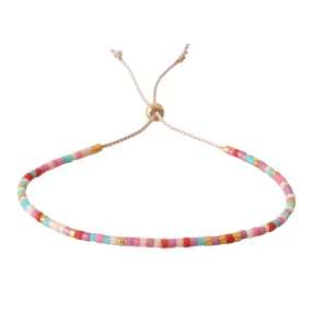 Libby And Smee Beaded String Bracelet Sunset