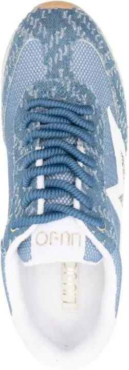 LIU JO Dreamy denim sneakers Blue