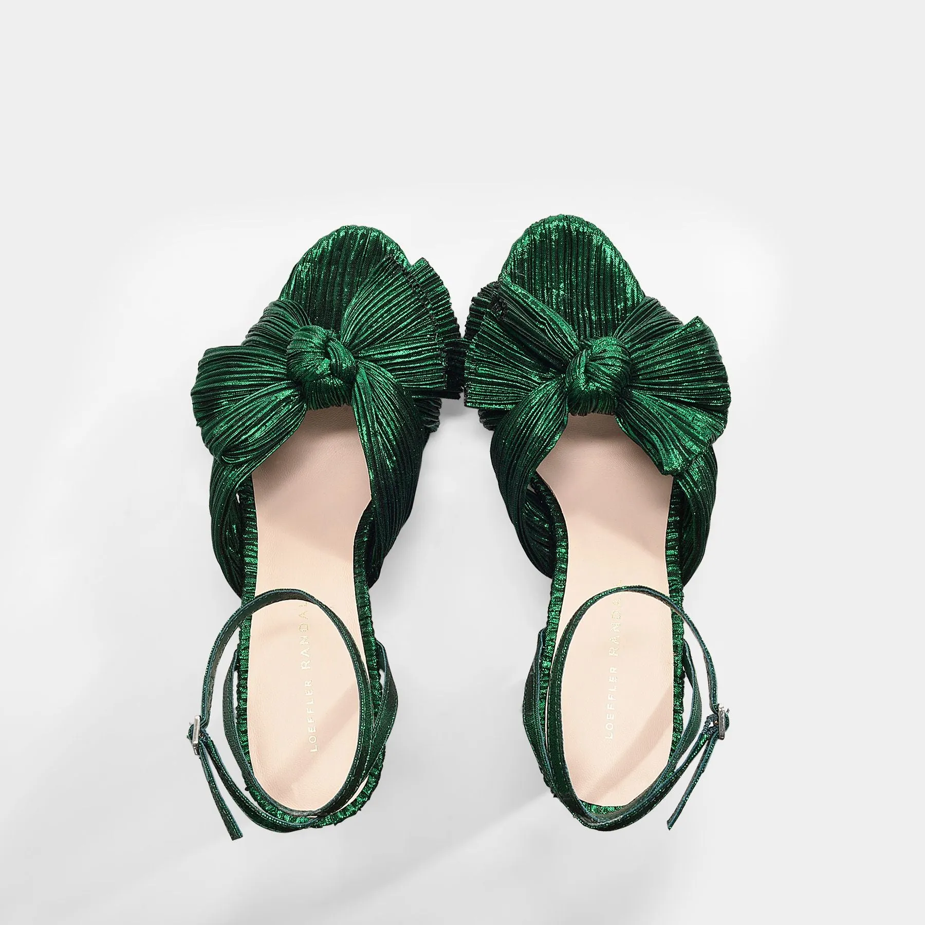 Loeffler Randall  Camellia Sandals - Loeffler Randall - Emerald - Leather