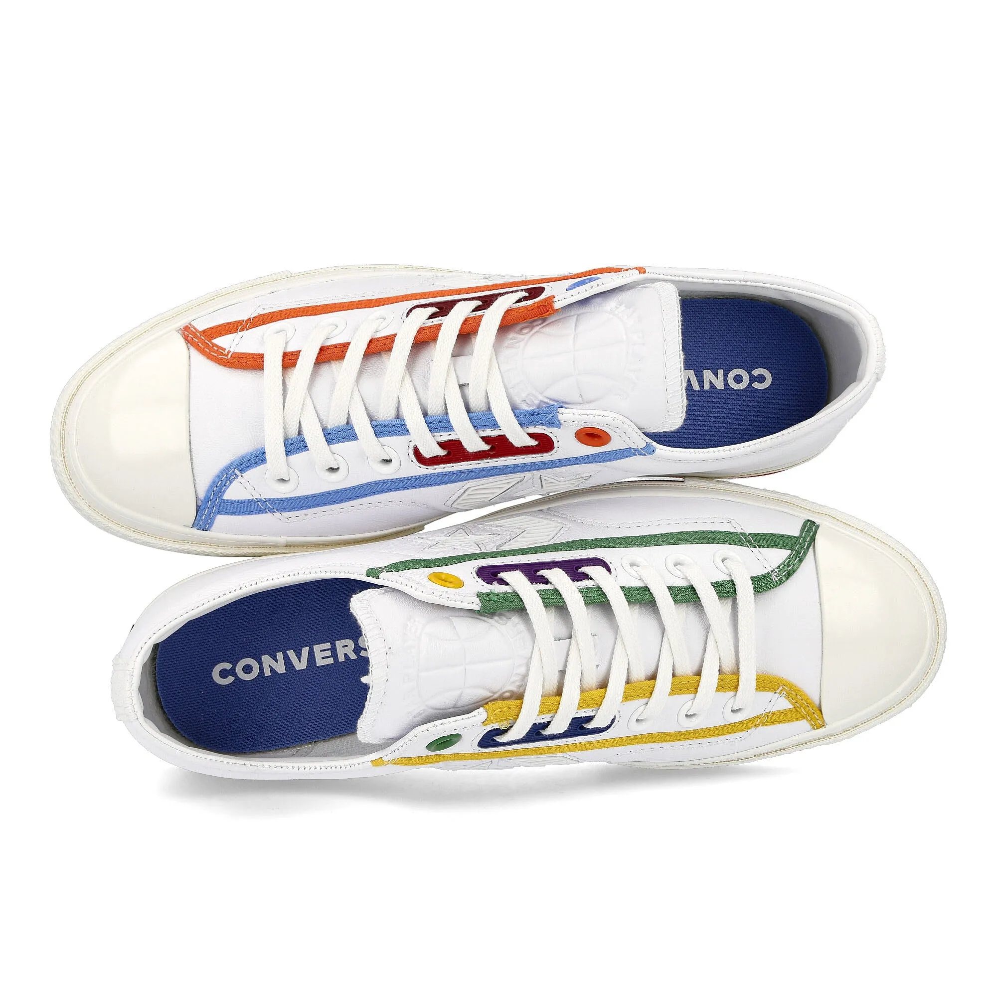 logo mash up x converse star player ox