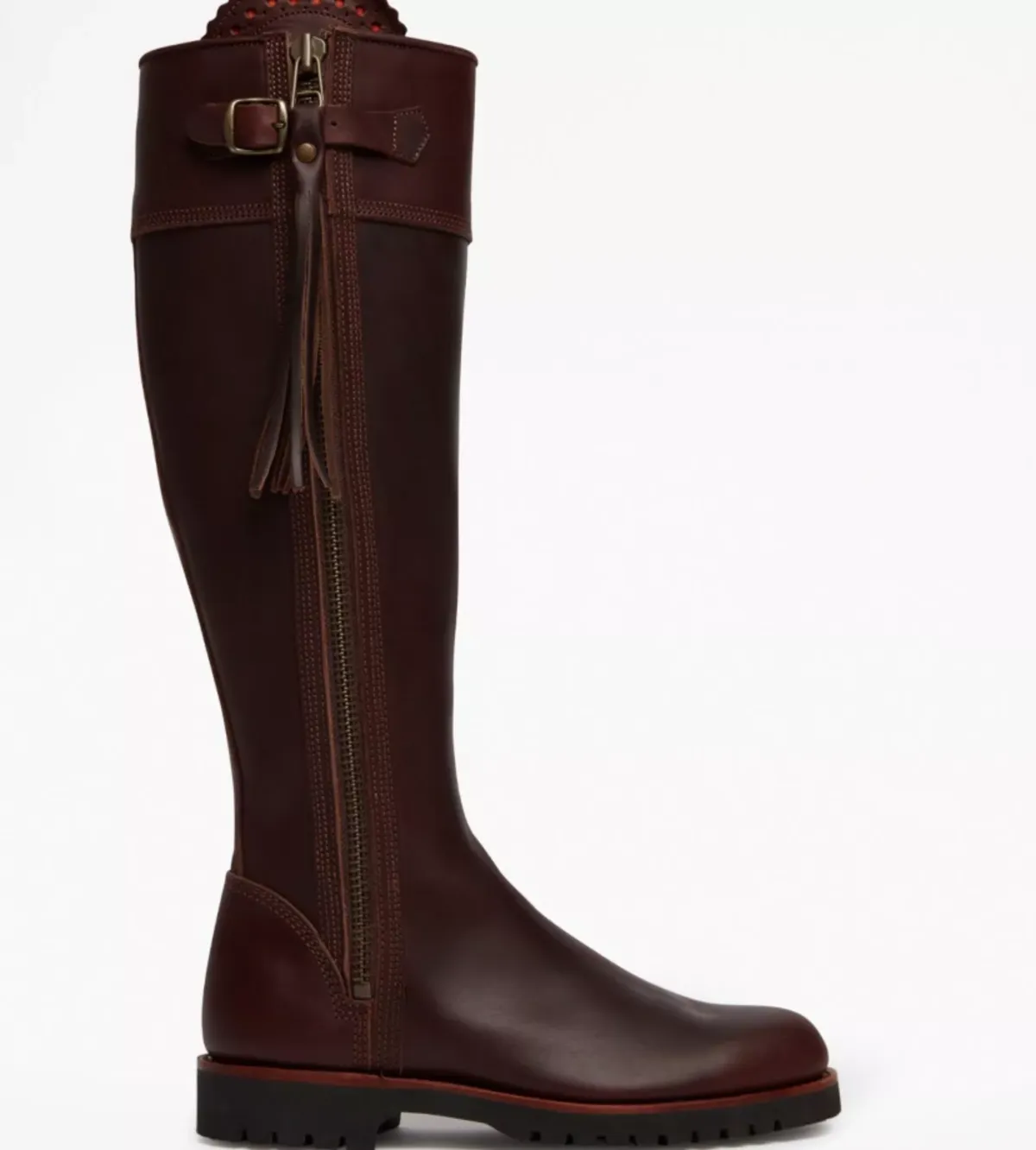 Long Tassel Boot - Conker