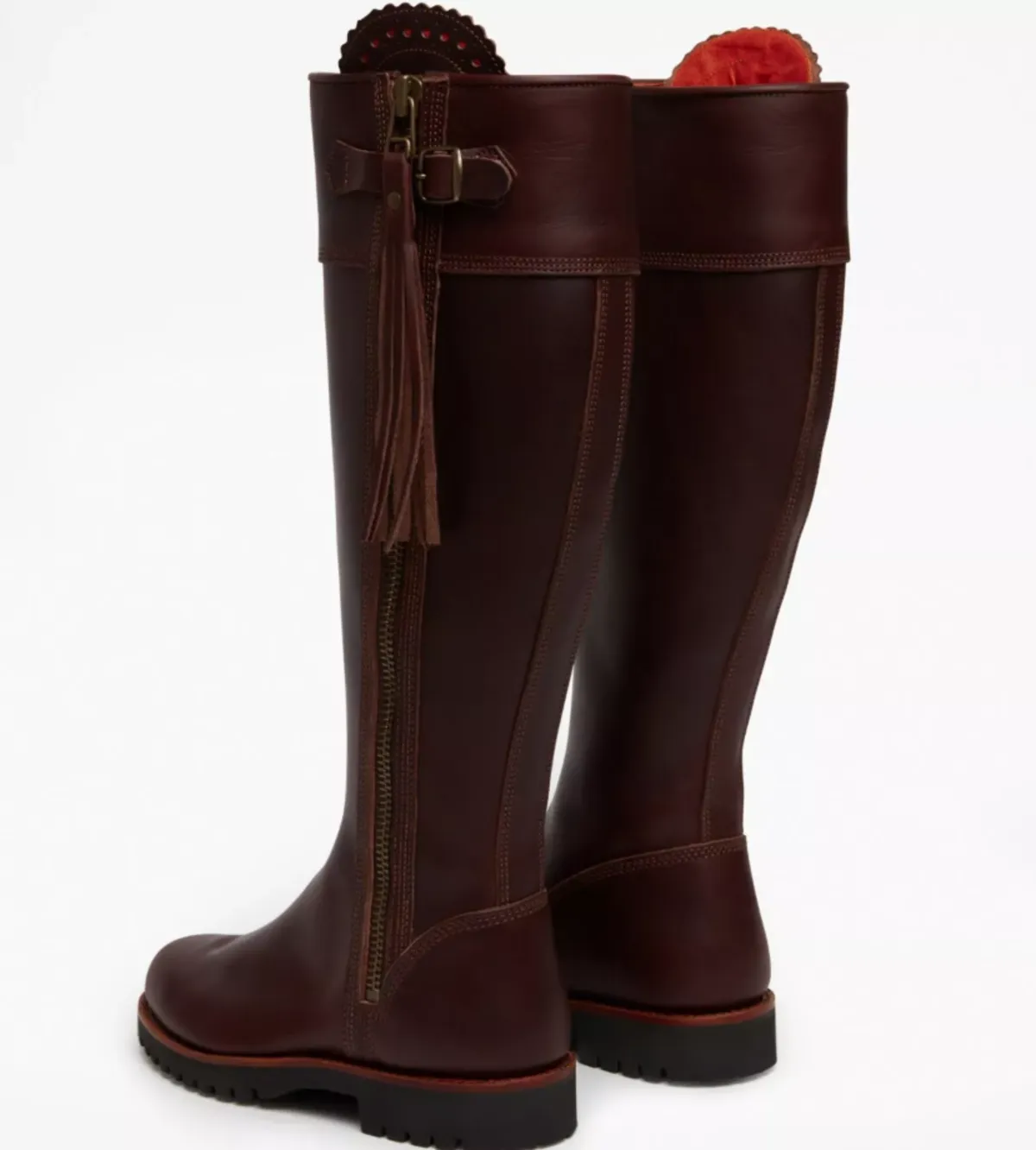 Long Tassel Boot - Conker