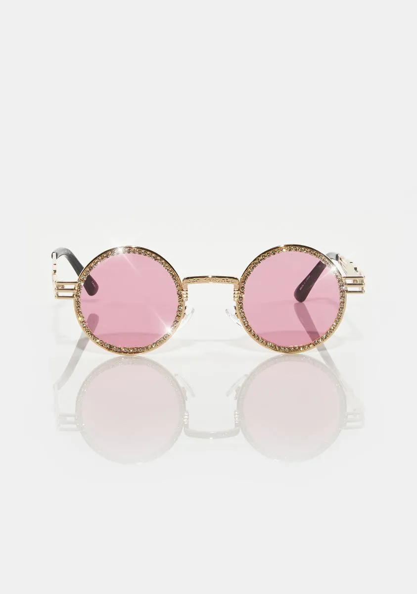 Love Revolution Circle Sunglasses-