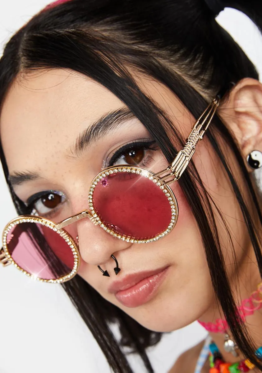 Love Revolution Circle Sunglasses-