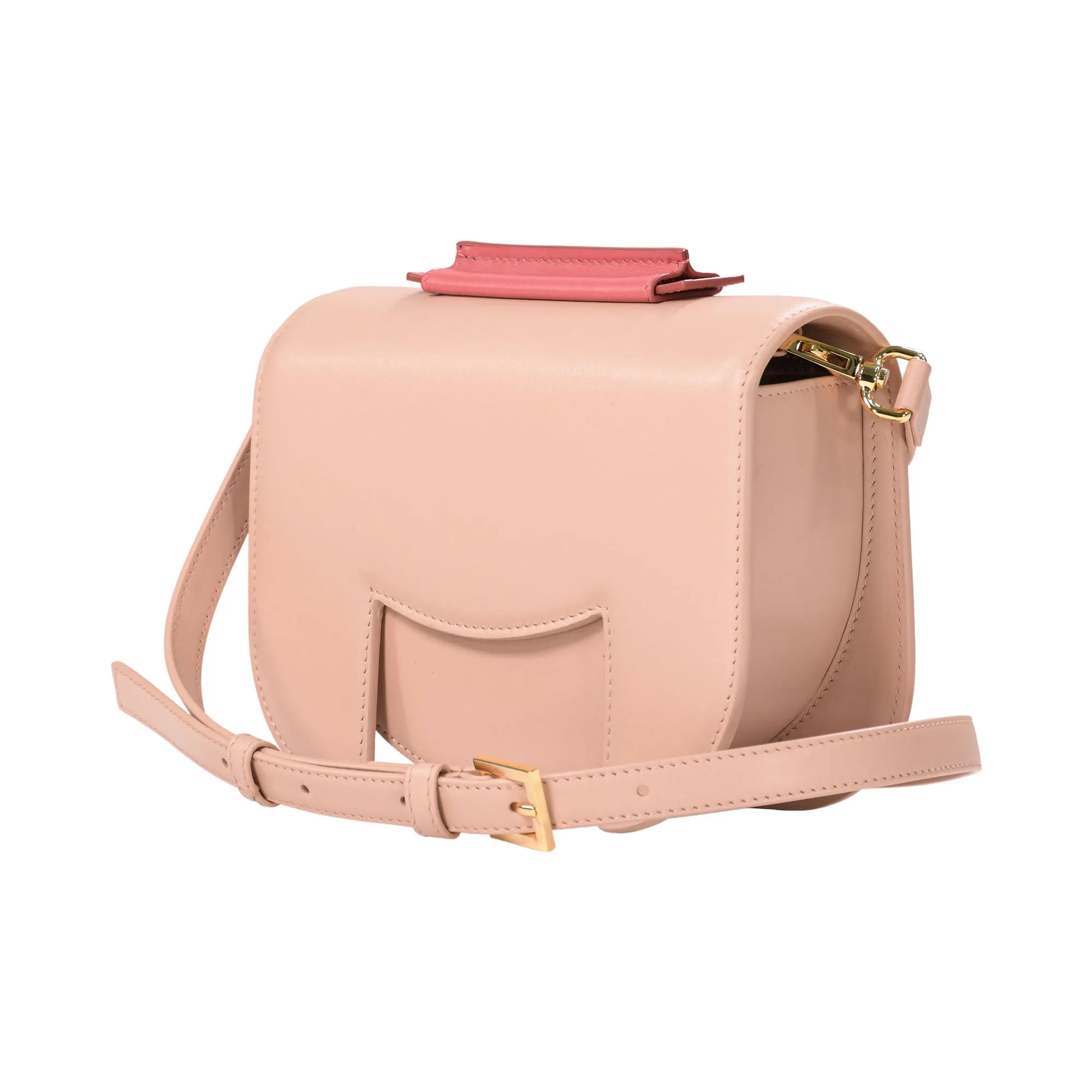 MAG Women's Nude Smooth Shoulder Bag Kokeshi