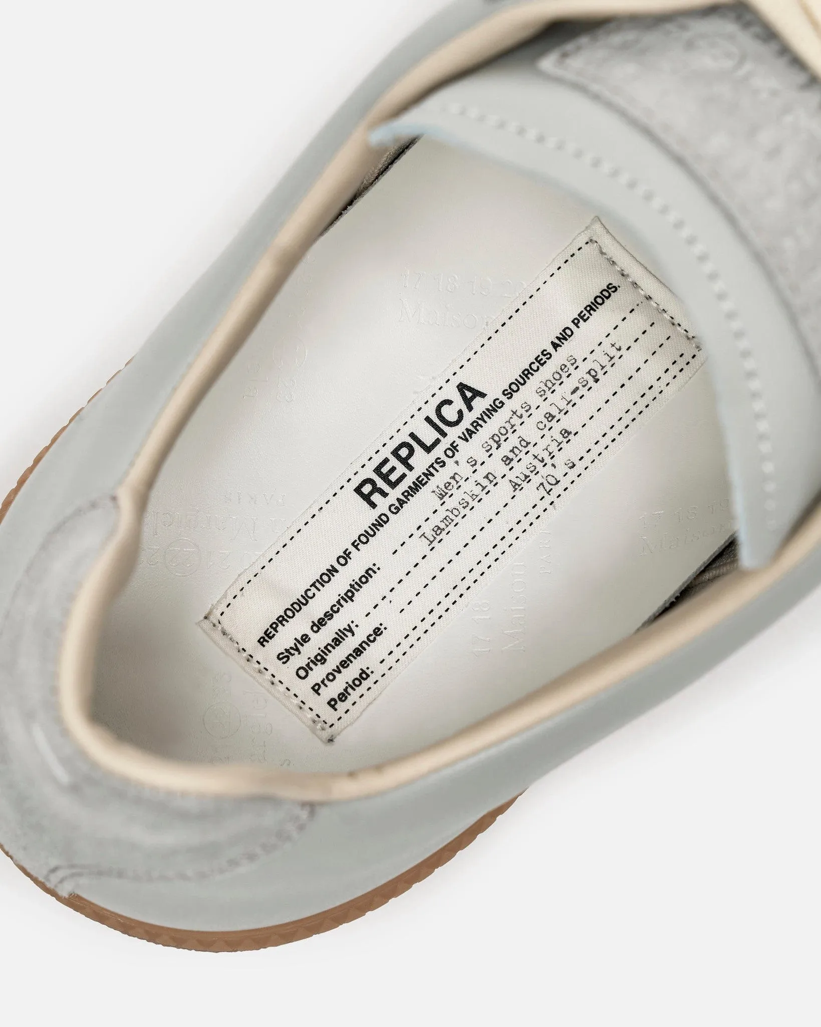 Maison Margiela Replica Sneakers in Anisette