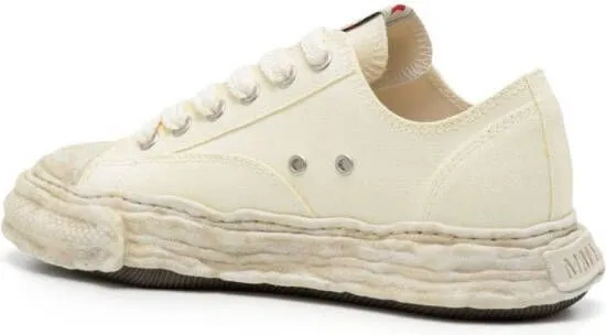 Maison MIHARA YASUHIRO Peterson23 canvas lace-up sneakers White