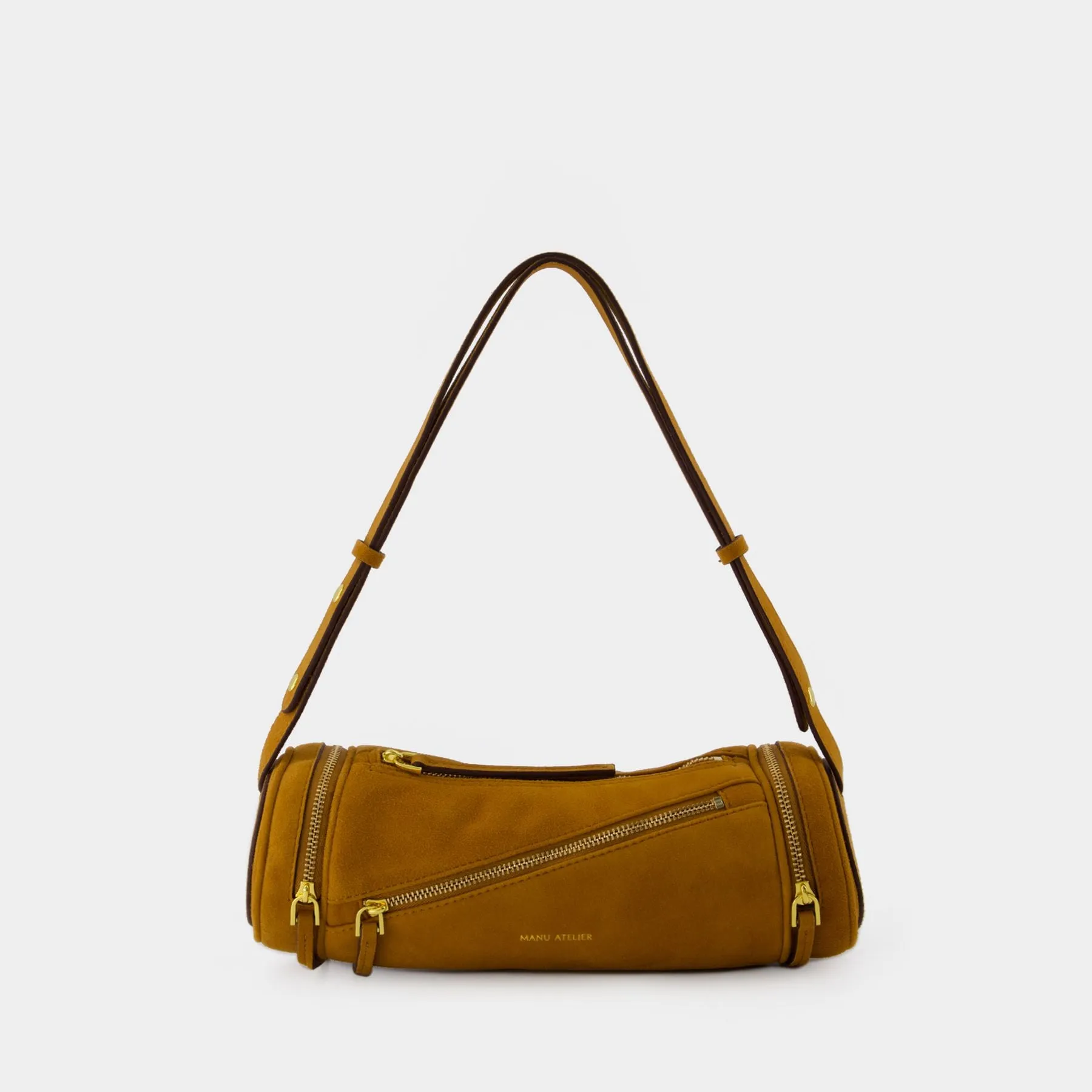 Manu Atelier  Cylinder 23 Hobo bag - Many Atelier - Leather - Brown