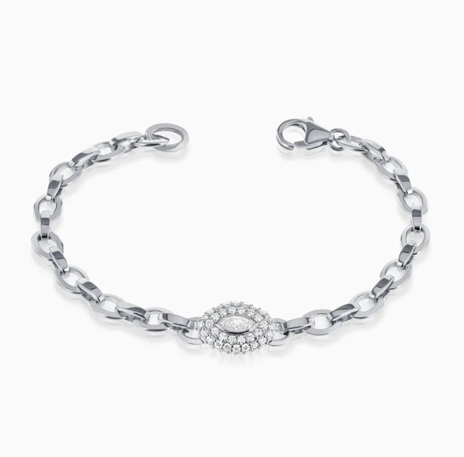 Marquise Link Bracelet