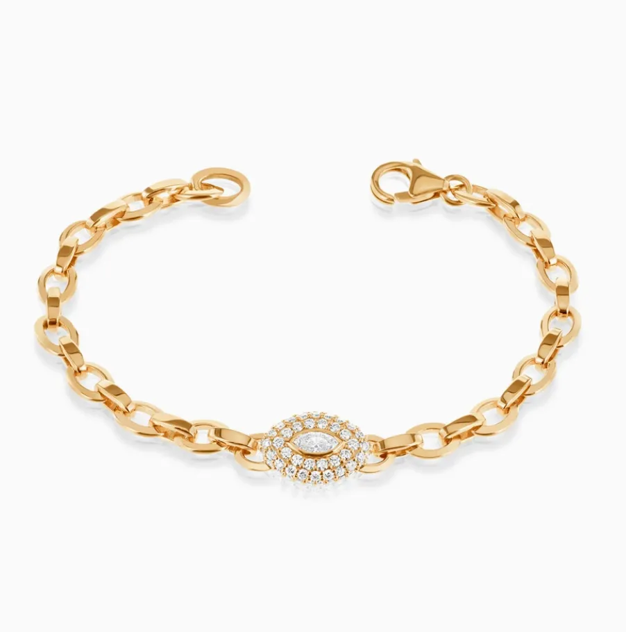 Marquise Link Bracelet