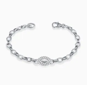 Marquise Link Bracelet