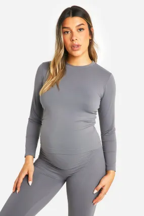 Maternity Soft Touch Longsleeve Basic Top