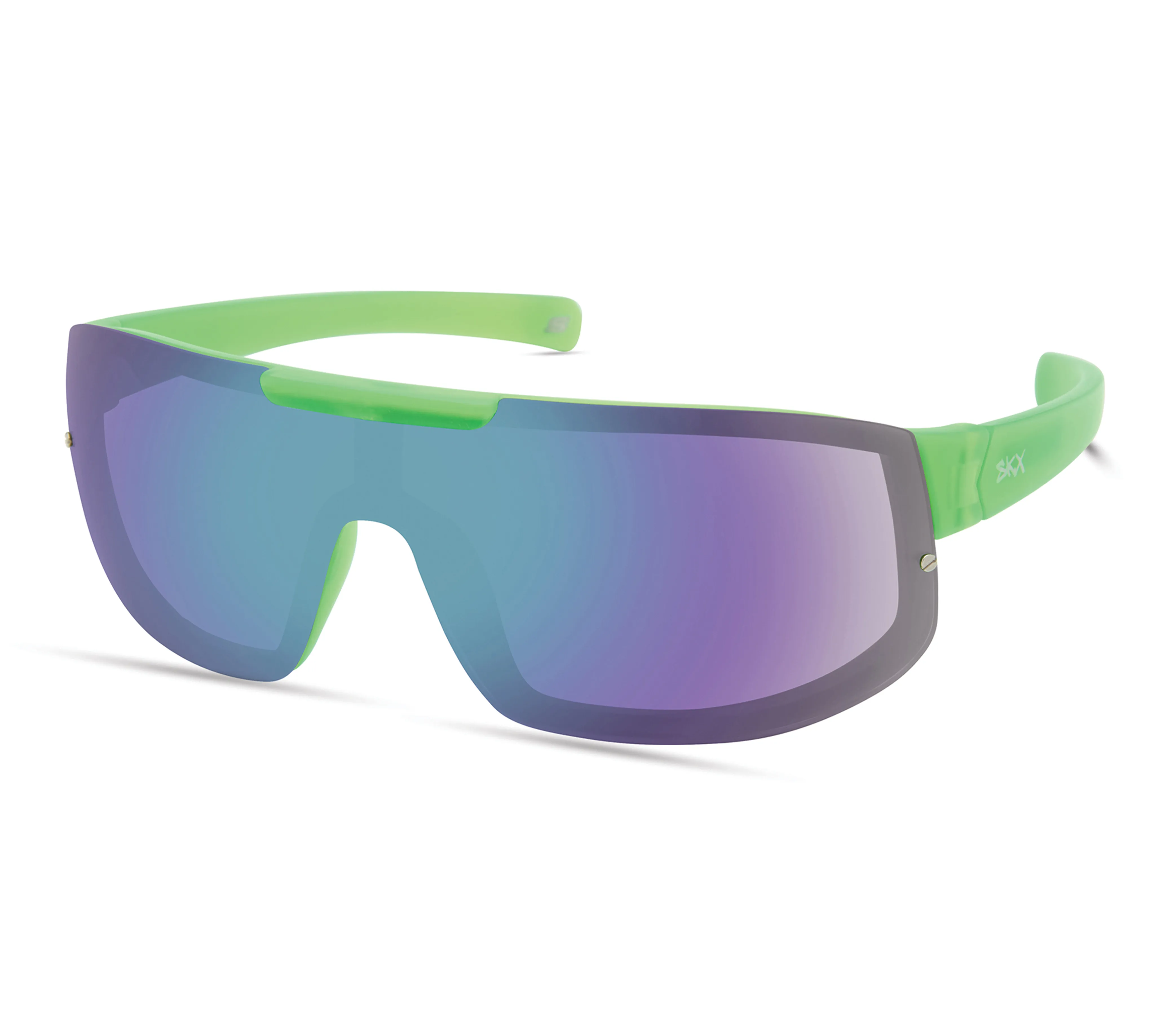 Matte Wrap Sunglasses