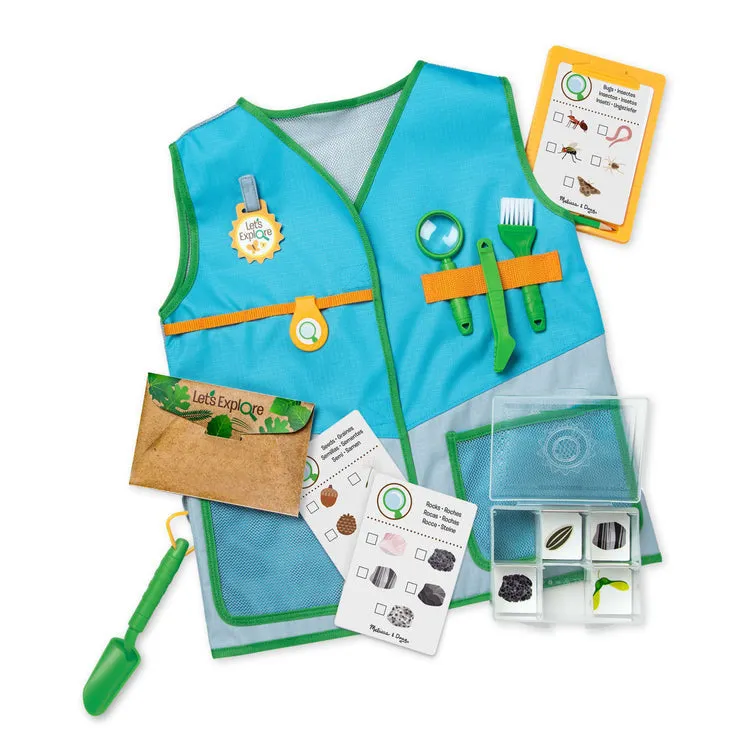 Melissa and Doug Let's Explore Naturalist Vest Play Set