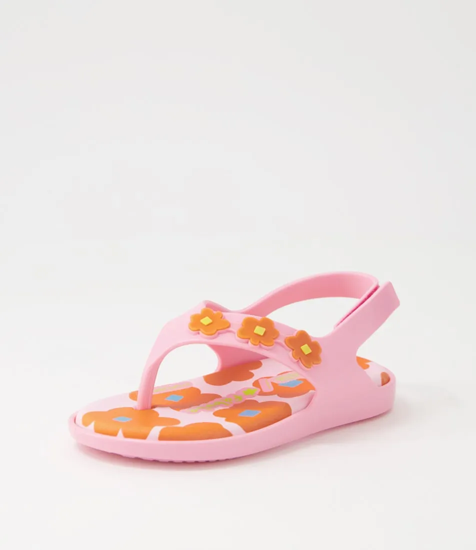 MELISSA Melissa Sunny Fabula Pre Pink Pvc Sandals