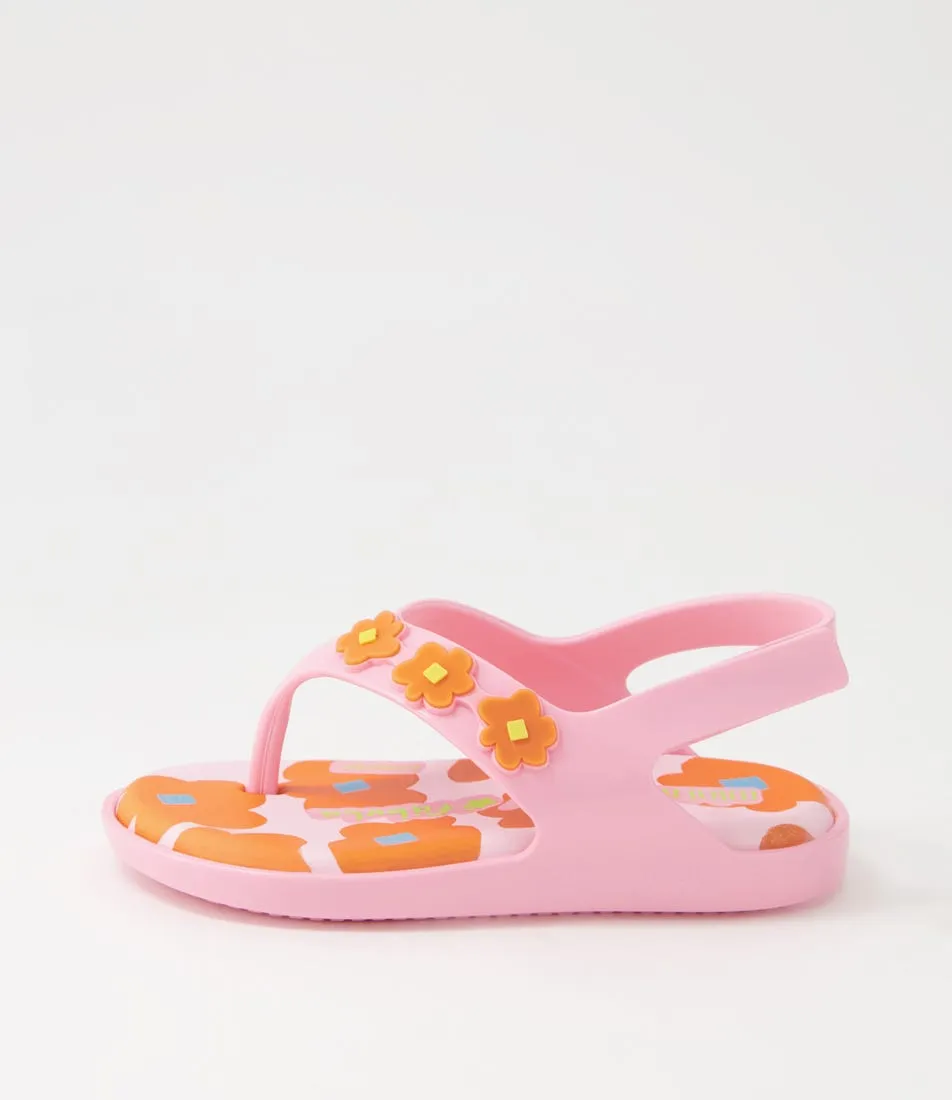 MELISSA Melissa Sunny Fabula Pre Pink Pvc Sandals