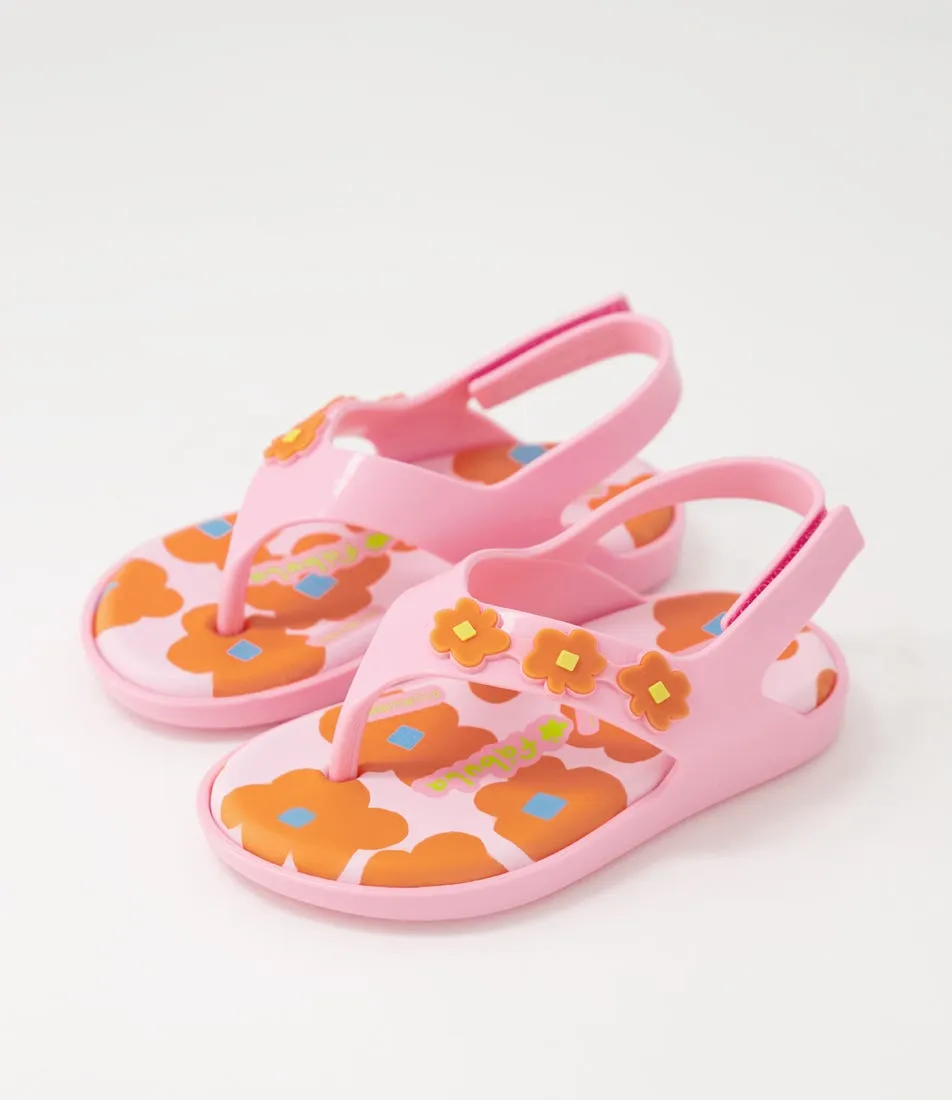 MELISSA Melissa Sunny Fabula Pre Pink Pvc Sandals