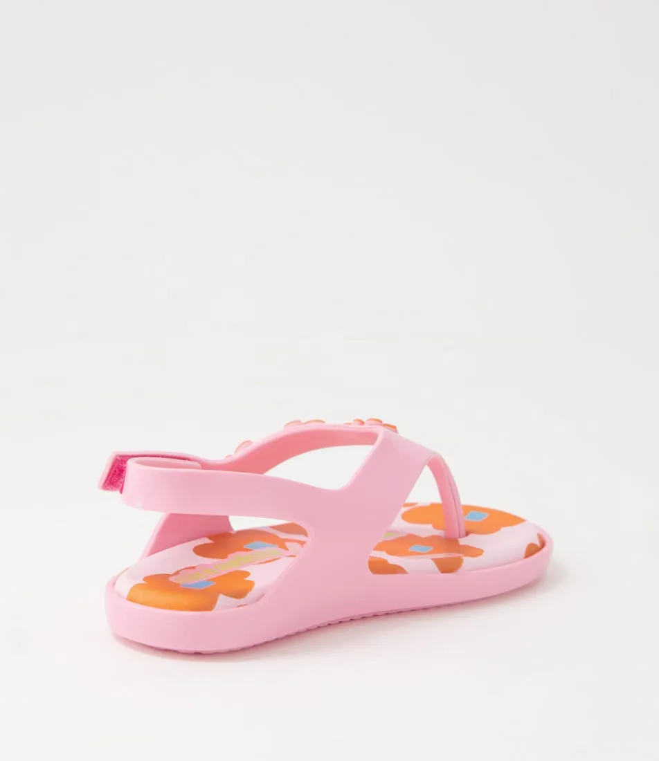 MELISSA Melissa Sunny Fabula Pre Pink Pvc Sandals