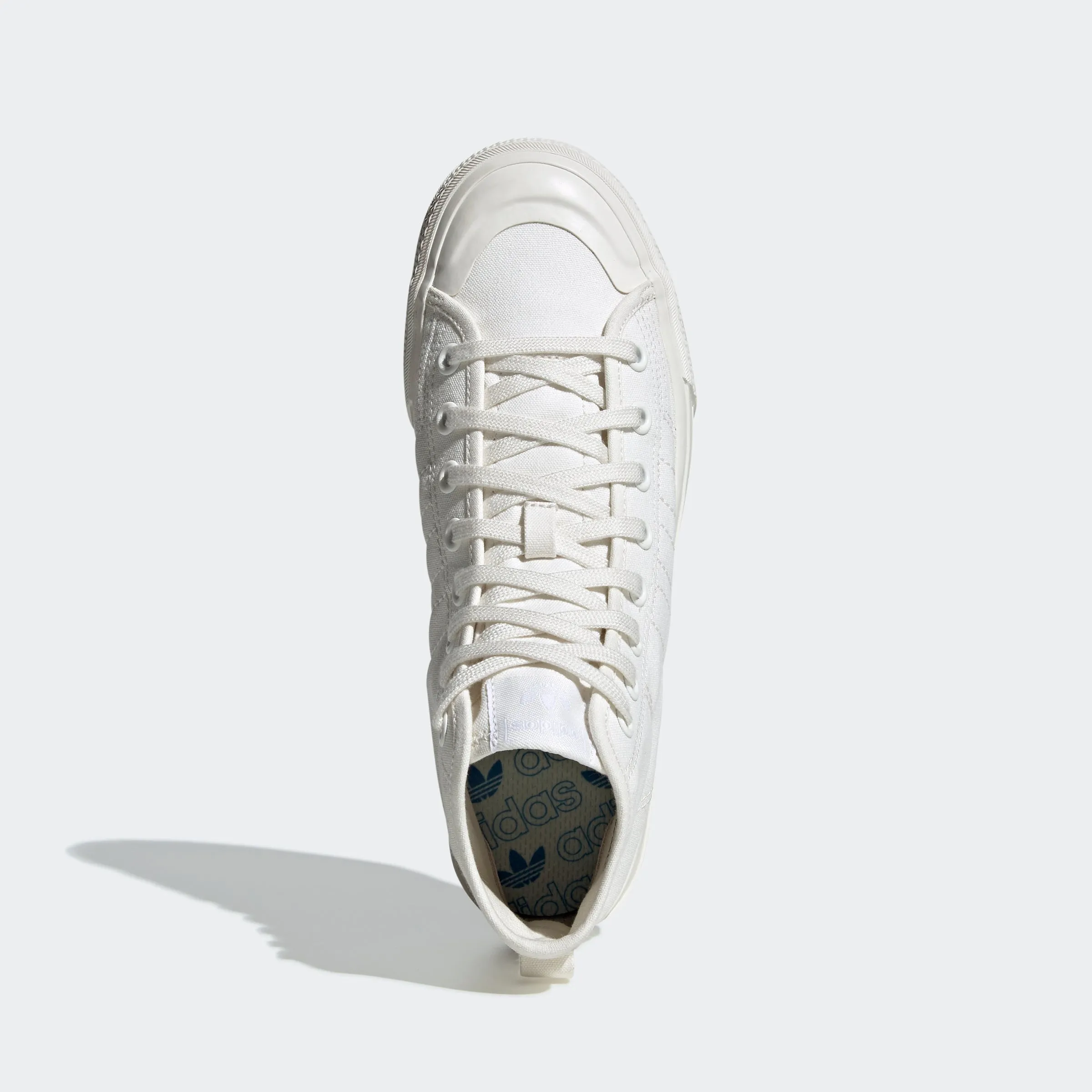 Men's adidas Originals Nizza RF Hi Shoes White