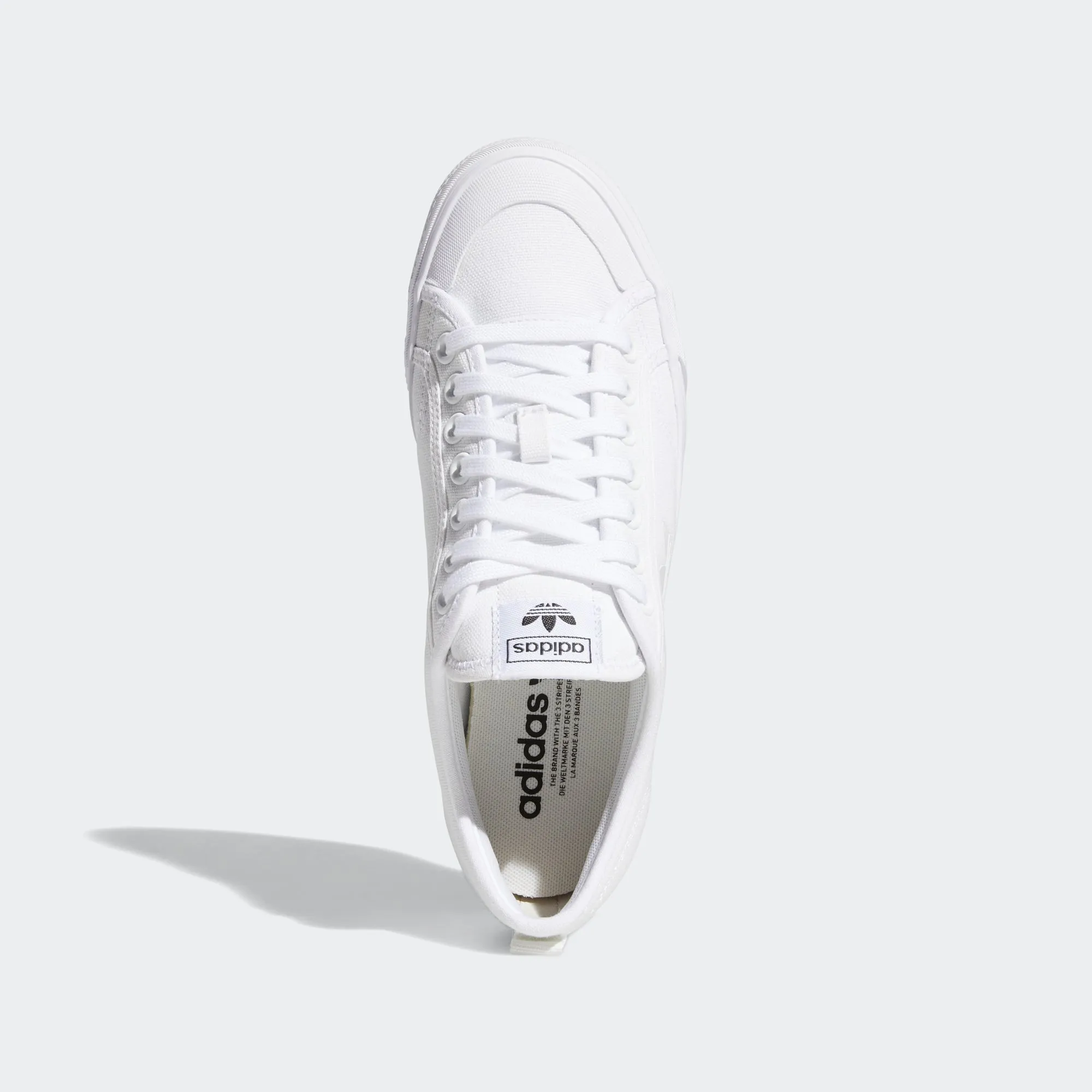 Men's adidas Originals Nizza Trefoil Shoes White