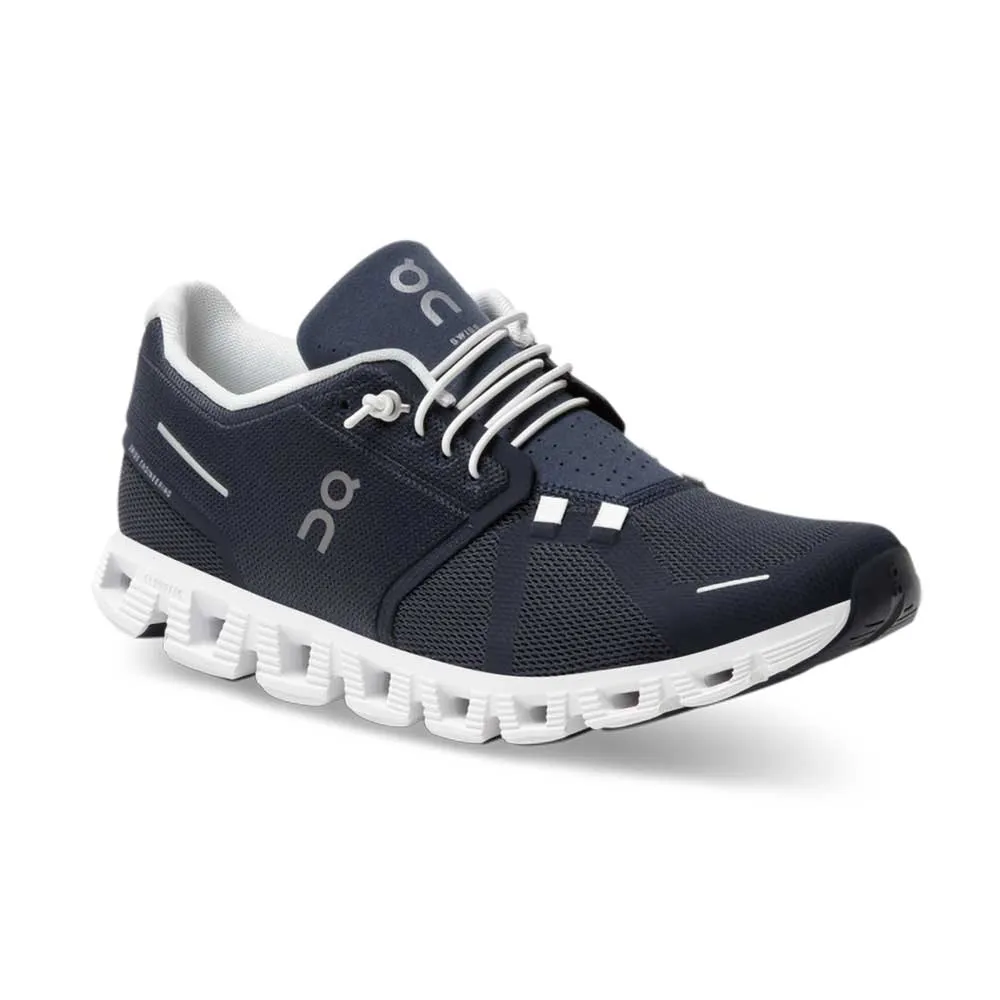 Men's Cloud 5 Running Shoe- Midnight/White - Regular (D)