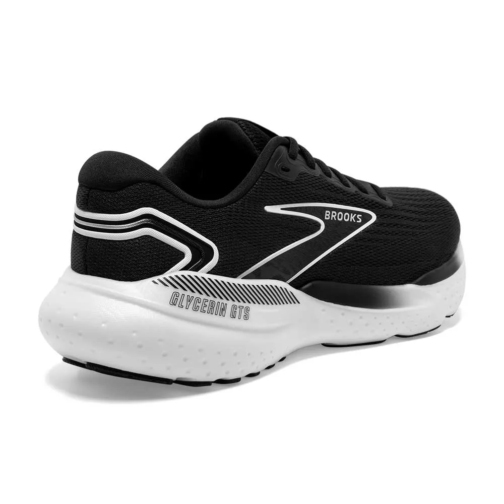 Men's Glycerin GTS 21 Running Shoe - Black/Grey/White - Regular (D)