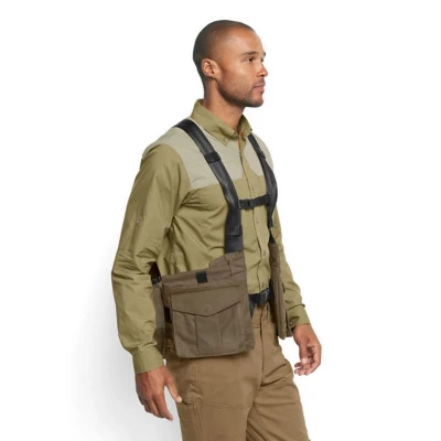 Men's Orvis Waxed Cotton Strap Vest