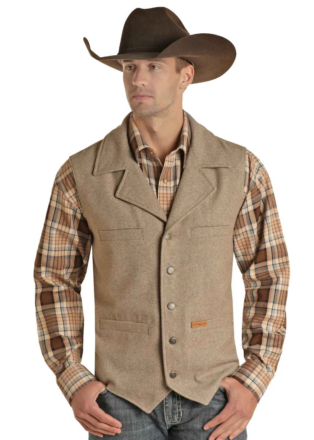 Men’s Powder River Wool Vest #98X1176