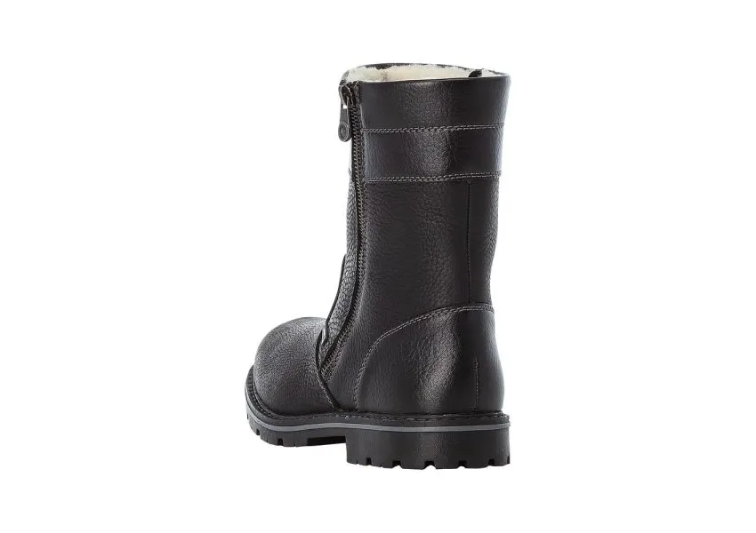 Michigan Black Water-Resistant Winter Boot