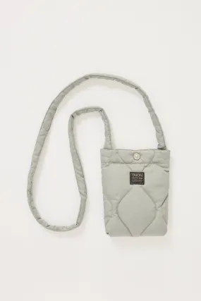 Military Cross Body Down Bag Small Dark Sage Green