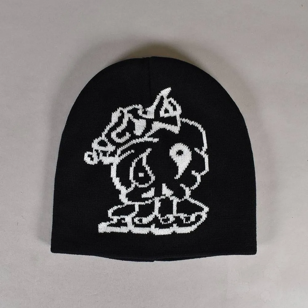 Mind Over Matter Skully Beanie - Black