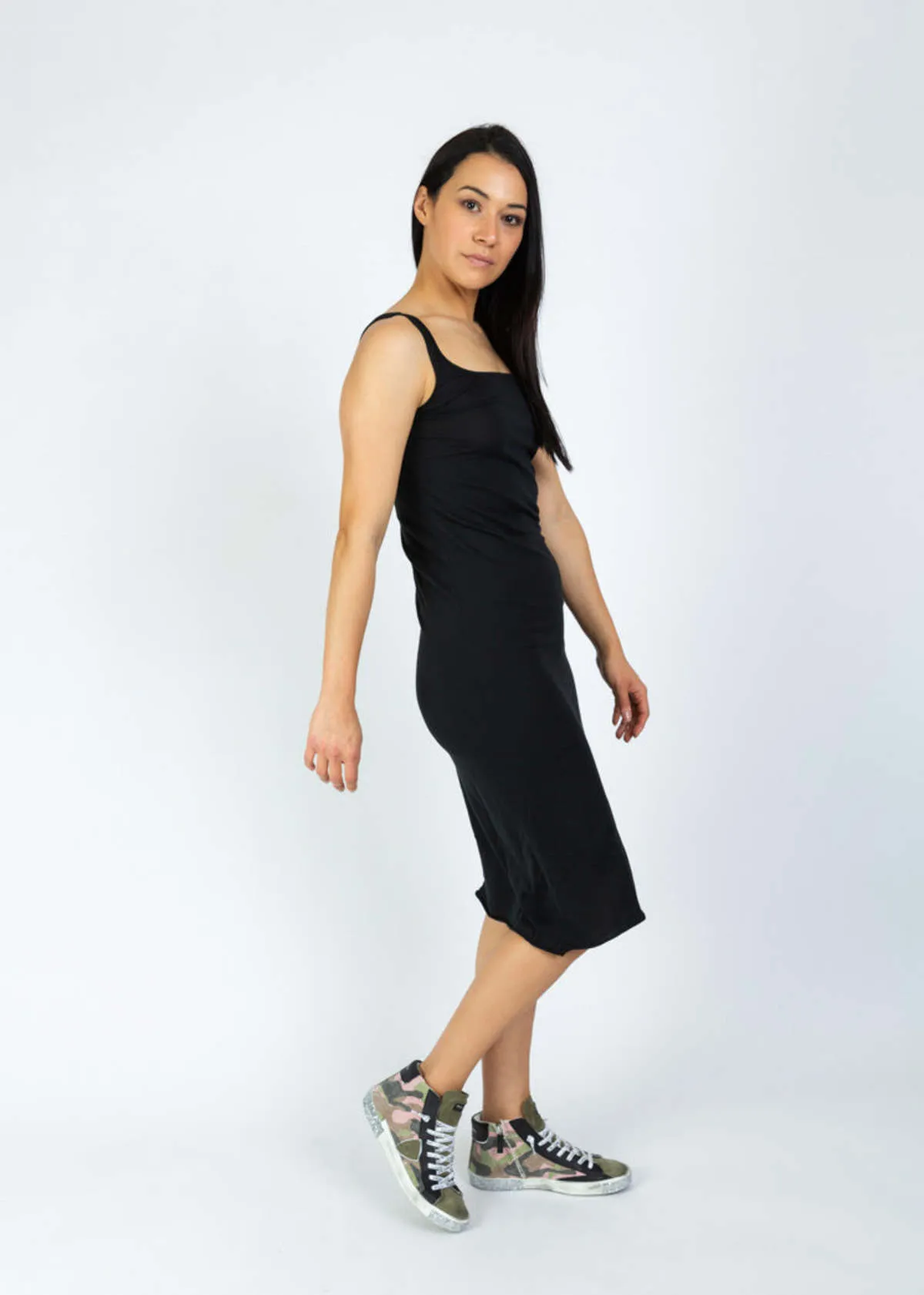 MJ Watson Tank Dress - Black 