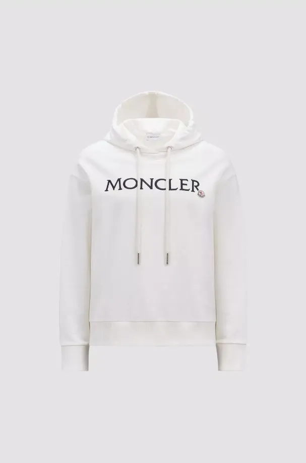 MONCLER  |Embroidered Logo Hoodie