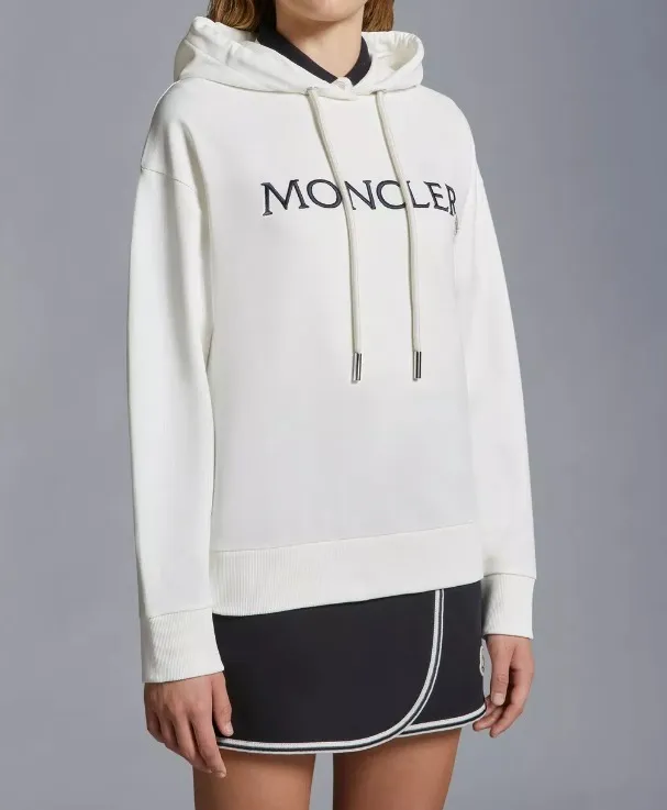 MONCLER  |Embroidered Logo Hoodie